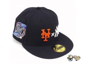Yankees x Mets Cooperstown Subway Series 59Fifty Fitted Cap by MLB x New Era Left