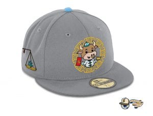 Year Of The Ox 59Fifty Fitted Cap by The Capologists x Stardoodles x New Era Right