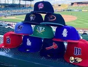 Hat Club Exclusive MLB Custom Spring Training 2021 59Fifty Fitted Hat Collection by MLB x New Era Front