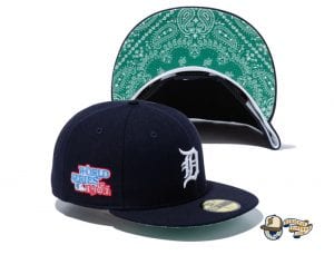 MLB Paisley Undervisor 59Fifty Fitted Cap Collection by MLB x New Era Tigers