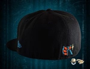 Sasquatch Black 59Fifty Fitted Cap by Noble North x New Era Back