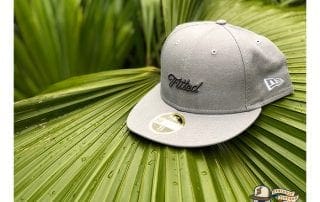 Script Gray Low Profile 59Fifty Fitted Cap by Fitted Hawaii x New Era