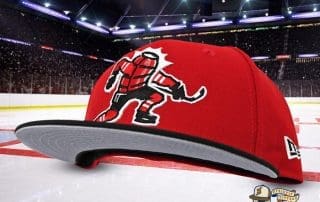 Celly Red Black 59Fifty Fitted Cap by Noble North x New Era
