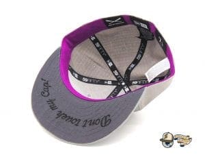Crossed Bats Grey Ripstop 59Fifty Fitted Cap by JustFitteds x New Era Undervisor