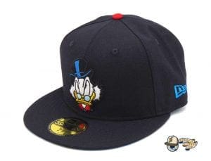 JustFitteds Exclusive Ducktales Scrooge McDuck 59Fifty Fitted Cap by Disney x New Era Left