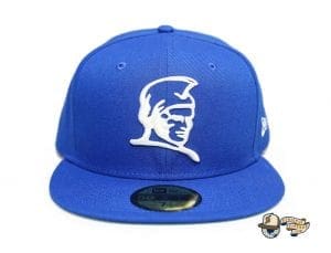 Kamehameha Black Red Blue 59Fifty Fitted Cap by Fitted Hawaii x New Era Blue