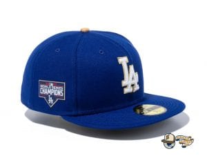 Los Angeles Dodgers Gold 59Fifty Fitted Collection by MLB x New Era Right