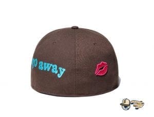 Pain Pain Go Away Walnut 59Fifty Fitted Cap by Vertical Garage x New Era Back