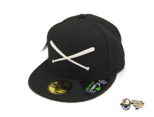 Crossed Bats Repreve 59Fifty Fitted Cap by JustFitteds x New Era Left