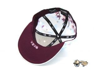 JustFitteds Sakura 2021 Tie Dye 59Fifty Fitted Cap by JustFitteds x New Era Bottom