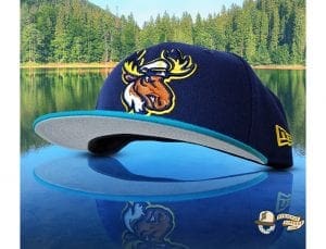 Lake Captain's Light Navy Blue Jewel 59Fifty Fitted Cap by Noble North x New Era Left
