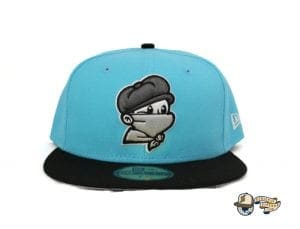 Masked Paperboy 59Fifty Fitted Cap by Headliners x New Era Blue