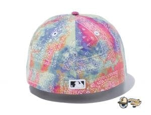 New York Yankees Tie Dye Paisley 59Fifty Fitted Cap by MLB x New Era Back