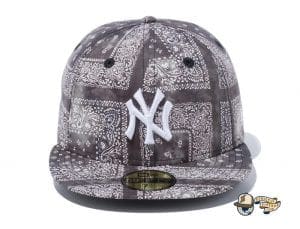 New York Yankees Tie Dye Paisley 59Fifty Fitted Cap by MLB x New Era Front