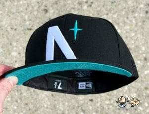 North Star Summer UV Pack 59Fifty Fitted Cap Collection by Noble North x New Era Teal