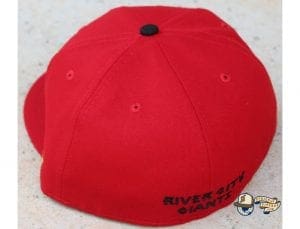 Shadow Chief Red 59Fifty Fitted Cap by 4our Crnr x New Era Back