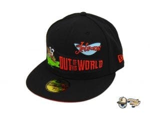 The Jetsons Custom Black 59Fifty Fitted Cap by The Jetsons x New Era Left