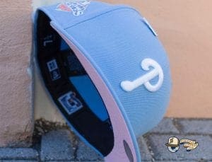 Fam Cap Store Exclusive MLB Sky Blue 59Fifty Fitted Cap Collection by MLB x New Era Phillies