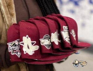 Hat Club Exclusive Beanpot Pack MLB 59Fifty Fitted Hat Collection by MLB x New Era Side