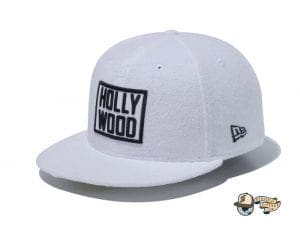 Hollywood 59Fifty Fitted Cap by New Era White