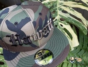 Hawaii Woodland Camo 59Fifty Fitted Cap by 808allday x New Era Right