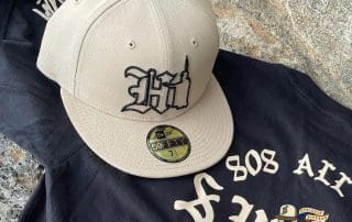 Hi Kam Khaki 59Fifty Fitted Hat by 808allday x New Era