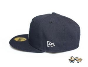 Kamehameha Navy Woodland Camo 59Fifty Fitted Hat by Fitted Hawaii x New Era Side