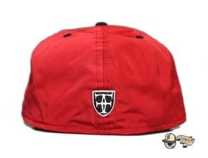 Kamehameha Red Nylon White 59Fifty Fitted Cap by Fitted Hawaii x New Era Back