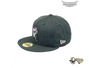 Looney Tunes Taz Black Heather 59Fifty Fitted Hat by Looney Tunes x New Era Left