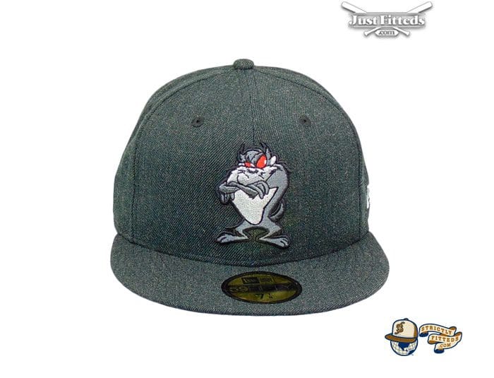 Looney Tunes Taz Black Heather 59Fifty Fitted Hat by Looney Tunes x New Era