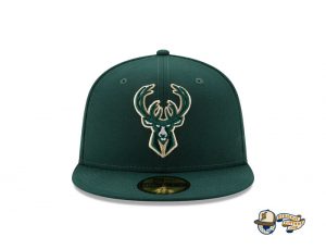Milwaukee Bucks NBA Authentics Champions Edition 59Fifty Fitted Cap by NBA x New Era Front