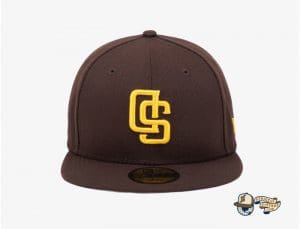 MLB Upside Down Logo 59Fifty Fitted Hat Collection by MLB x New Era Padres