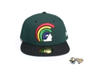 Mua Dark Green Black 59Fifty Fitted Cap by Fitted Hawaii x New Era