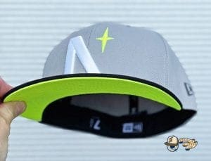 North Star Grey Black 59Fifty Fitted Cap by Noble North x New Era Volt