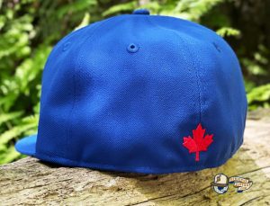 Canada Badge Royal Dark Green 59Fifty Fitted Hat by Noble North x New Era Back