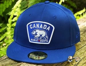 Canada Badge Royal Dark Green 59Fifty Fitted Hat by Noble North x New Era Royal