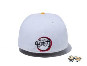 Demon Slayer Kimetsu No Yaiba 59Fifty Fitted Hat Collection by Demon Boy Kimetsu No Yaiba x New Era White