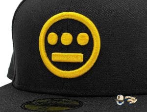Hiero Black Yellow 59Fifty Fitted Hat by Hieroglyphics x New Era Zoom