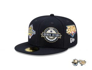 MLB Derek Jeter New York Yankees Tribute 59Fifty Fitted Hat Collection by MLB x New Era Left