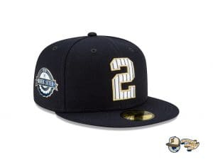 MLB Derek Jeter New York Yankees Tribute 59Fifty Fitted Hat Collection by MLB x New Era Right