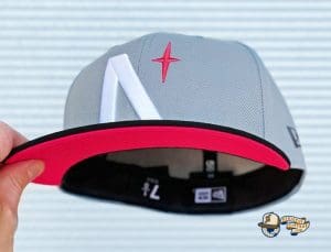 North Star Grey Black Infrared 59Fifty Fitted Hat by Noble North x New Era Front