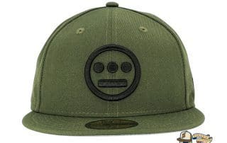 Hiero Rifle Green Black 59Fifty Fitted Hat by Hieroglyphics x New Era