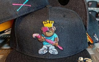 JustFitteds Exclusive Berlin Bear Flamingo Edition 59Fifty Fitted Hat by JustFitteds x New Era