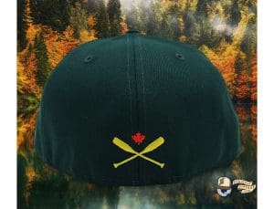 Lake Captain's Dark Green 59Fifty Fitted Hat by Noble North x New Era Back