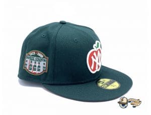 New York Yankees Apple Dark Green 59Fifty Fitted Hat by MLB x New Era Right