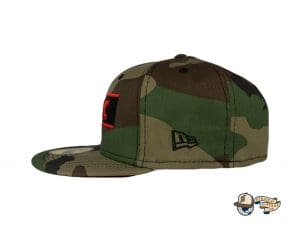Chicago White Sox Woodland Camo Side Patch 59Fifty Fitted Hat by MLB x New Era Left