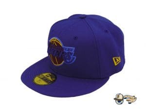 Los Angeles Lakers Champs Custom 59Fifty Fitted Hat by NBA x New Era Left