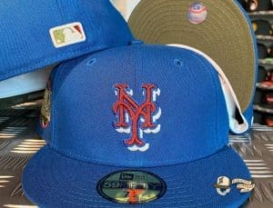 New York Mets Custom Ya Gotta Believe Side Patch 59Fifty Fitted Hat by MLB x New Era