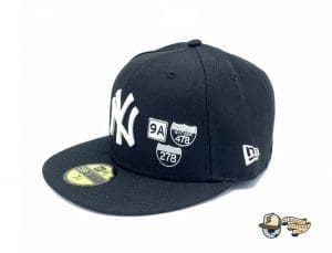 New York Yankees 1998 World Series Interstate 59Fifty Fitted Hat by MLB x New Era Left