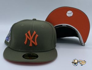 New York Yankees Subway Series 2000 Olive Orange 59Fifty Fitted Hat by MLB x New Era